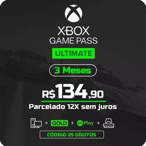 Xbox Game Pass Ultimate 3 Meses