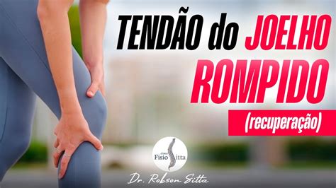 QUADRÍCEPS ROMPIDO TENDÃO do JOELHO TRATAMENTO SEM CIRURGIA