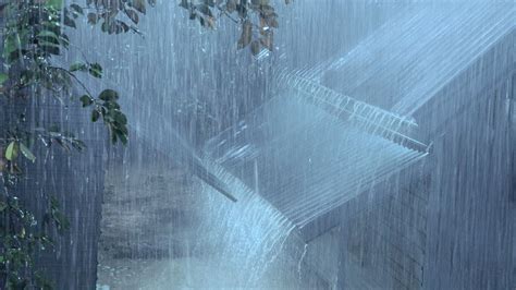 Quedarse Dormido En Menos De 3 Minutos Con Fuertes Lluvias Y Truenos En