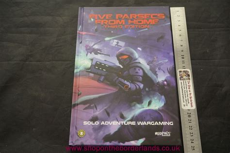 Five Parsecs From Home Third Edition Hardback Solo Wargame The Shop On The Borderlands