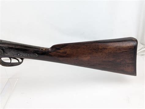 Victorian Double Damascus Barrel Percussion Shotgun Sally Antiques