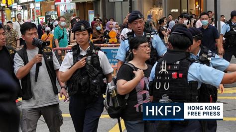 Hong Kong Police Urged To Give Explanation After Journalist Taken Away