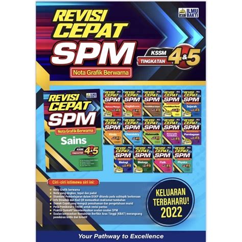 Buku Rujukan Revisi Cepat Spm Kssm Tingkatan Shopee Malaysia