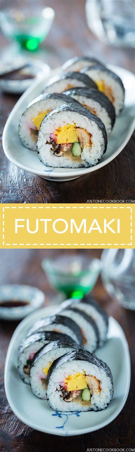 Futomaki Maki Sushi Just One Cookbook