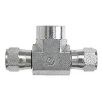 Female Jic Swivel X Fpt Branch Tee Hydraulic Tube Fitting On Sc