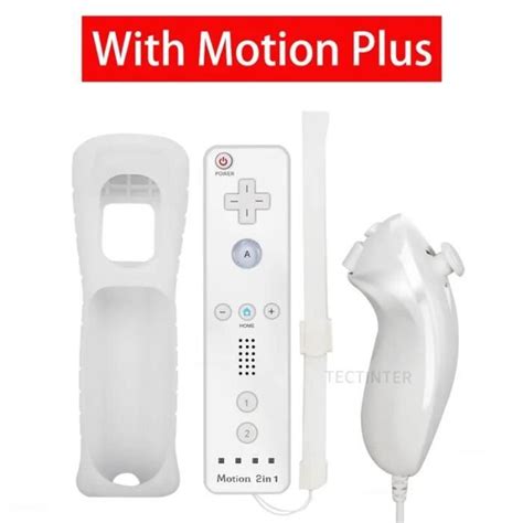 Ww Avec MP In Motion Plus Wireless Remote Gamepad Controller For