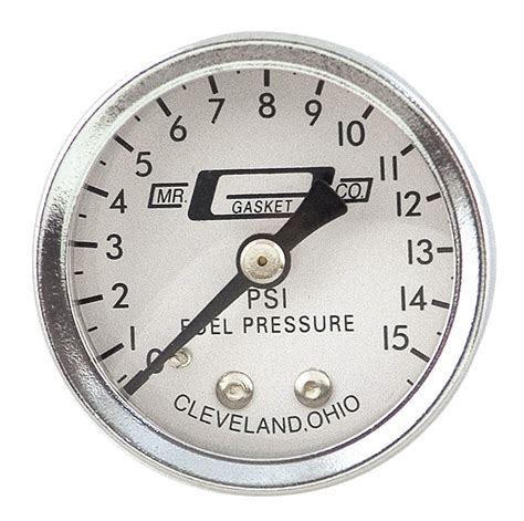 Mr Gasket 1561 Fuel Pressure Gauge Walmart