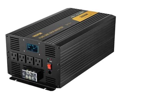 Review Vevor Pure Sine Wave Inverter Watt Power Inverter