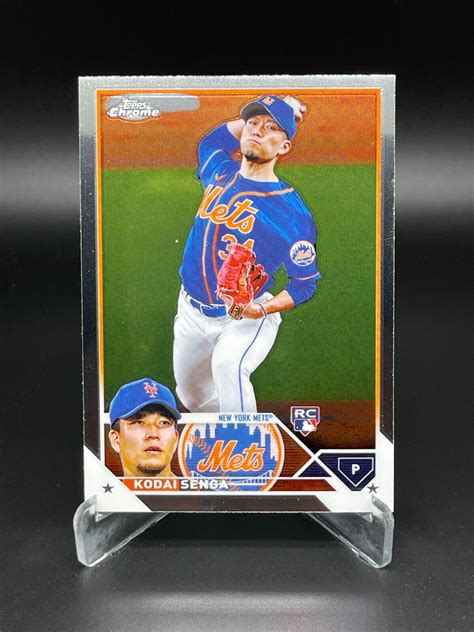 2023 Topps Chrome KODAI SENGA 217 Rookie New York Mets RC Free