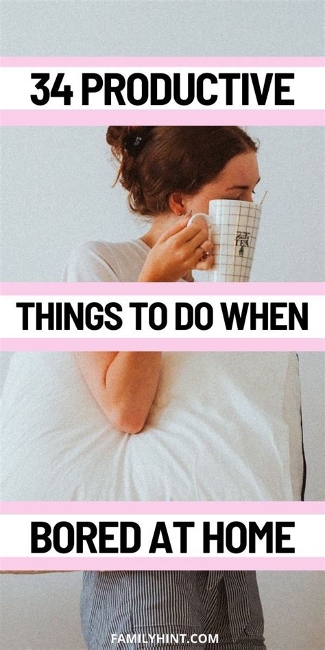 34 Productive Things To Do At Home Artofit