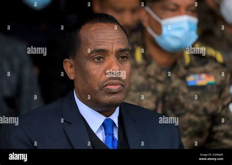 Kenea Yadeta Defense Minister Of Ethiopia Attends The Farewell