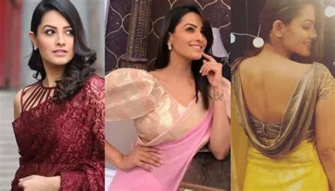 Anita Hassanandani Blouse Designs You Can Steal Herere Best Blouse