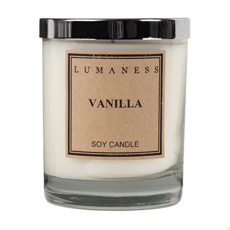 Vanilla Scented Soy Candle by Lumaness