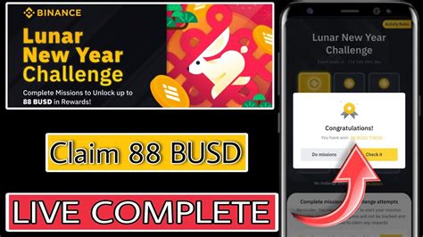 Binance Free Busd Complete Missions Unlock Up To Busd In