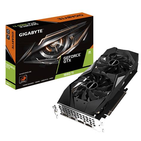 Buy Gigabyte GeForce GTX 1660 Ti WindForce 6G 6144 MB GDDR6 Graphics ...