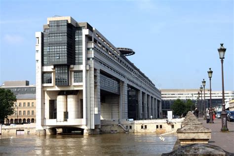 ministry  finance paris france editorial stock photo image