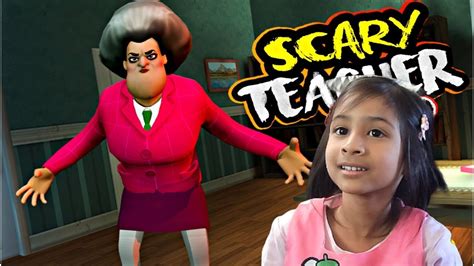 Scary Teacher 3d Chapter 1 Part 1 Gameplay With Monica Lets Play