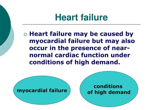 Ppt Heart Failure Myocardial Infarction Powerpoint Presentation