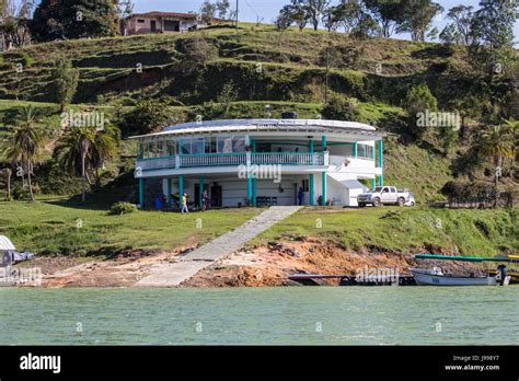 Former disco for Pablo Escobar in Colombia, now a home Stock Photo - Alamy