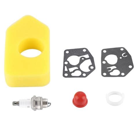 Zerone Kit Complet Carburateur Membrane Diaphragme Pour Avec Filtre