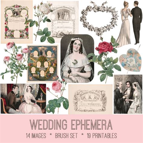 Wedding Ephemera Kit Graphics Fairy Premium Membership The Graphics