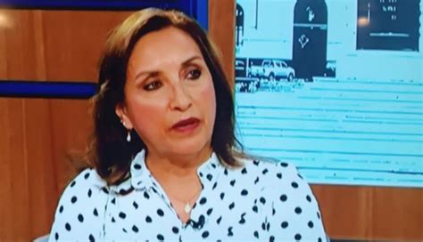 Dina Boluarte Trabajaremos Para Todos Los Peruanos Sin Discriminación