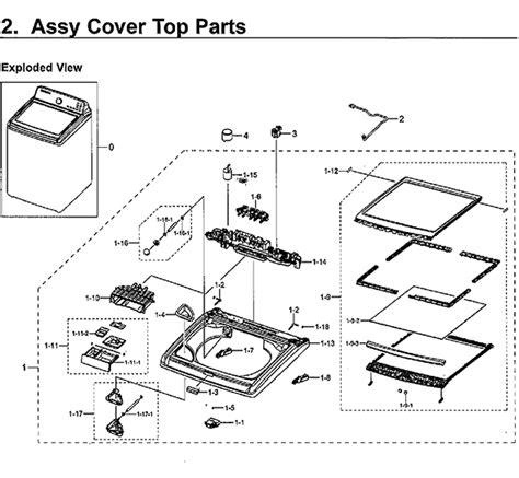 Samsung Wa50m7450aw A4 00 Washer Partswarehouse