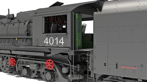 Steam Locomotive Big Boy Train 3D model | CGTrader