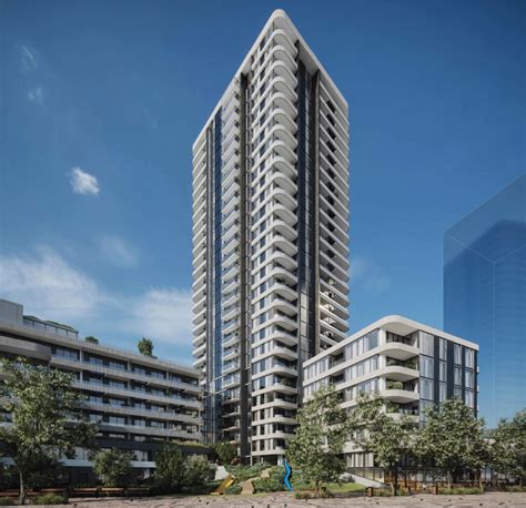 28 Storey Condo Tower Planned For River District In Vancouver River