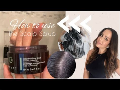 How To Use The Monat Scalp Scrub Youtube