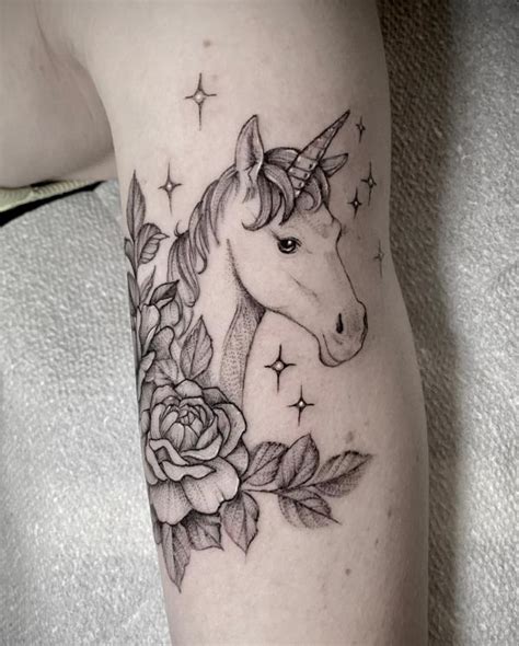 40 Inspiring Unicorn Tattoos With Meaning Art And Design