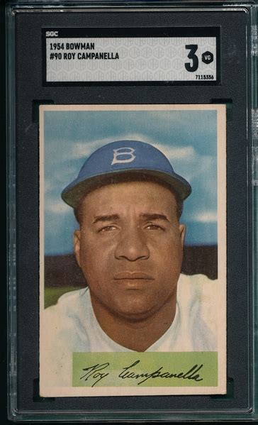 Lot Detail Bowman Roy Campanella Sgc