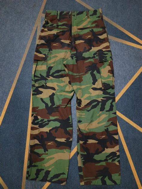 Korea Woodland Camo Cargo Military Men S Fashion Bottoms Trousers On