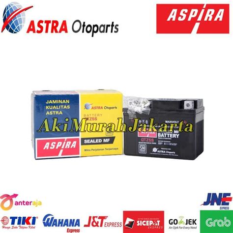 Jual Aki Motor Aspira Battery Astra Gtz S V Ah Aki Kering Di