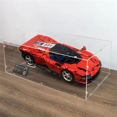 XL Acrylic Display Case For LEGO Technic Ferrari Daytona SP3 IDisplayit