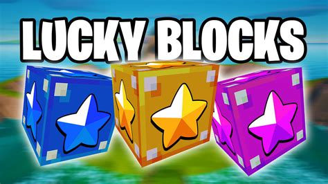 Lucky Block Battles 5509 7177 6992 By Candook Fortnite Creative Map