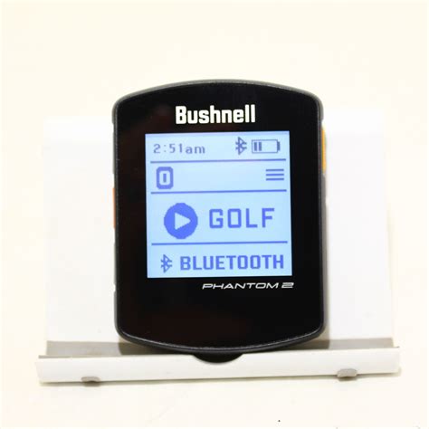 Very Good Bushnell Phantom 2 Golf Gps Black W Charging Cable Ebay