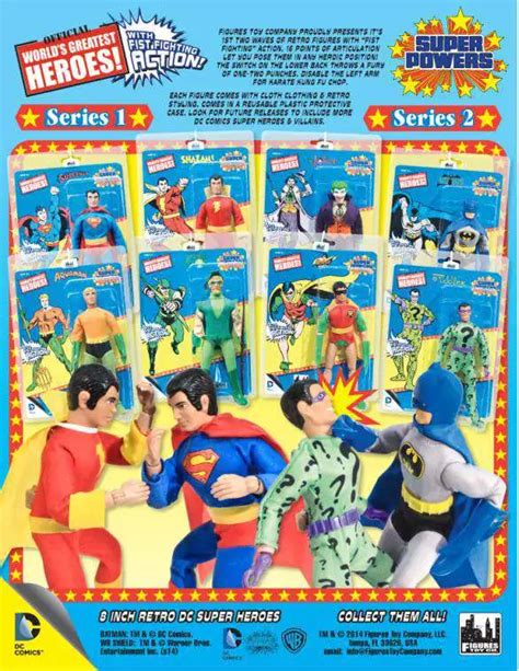 DC Worlds Greatest Heroes Super Powers Series 2 Set Of 4 Action Figures