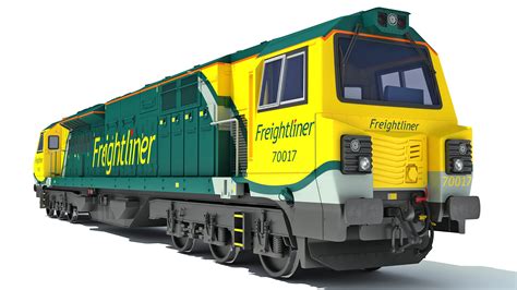 British Rail Class 70 PowerHaul Locomotive 3D Model – 3D Horse