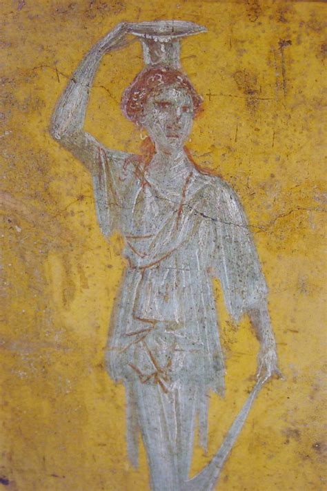 ANCIENT ART — A collection of ancient Roman frescos recovered...