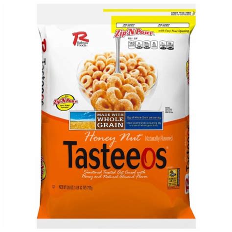 Ralston Foods Honey and Nut Tasteeos Cereal, 4 ct / 28 oz - Pick ‘n Save