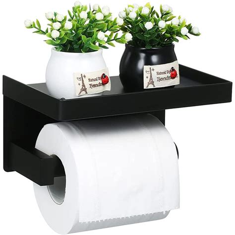 Infankey Porte Papier Toilette Sans Per Age Support Papier Rouleau