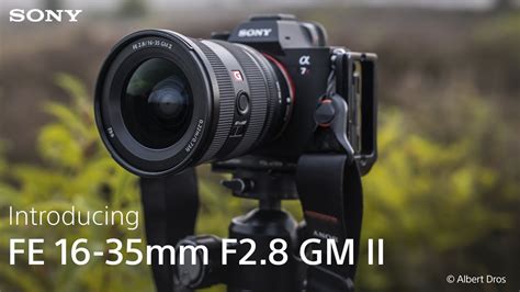 Introducing The Sony FE 16 35mm F2 8 GM II Lens YouTube