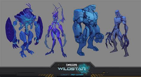 ArtStation - WILDSTAR, Andy Cotnam | Fiction idea, Cartoon art styles ...