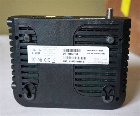 CISCO DPC3010 DOCSIS 3 0 CABLE MODEM P N 4027668 MDG Sales LLC