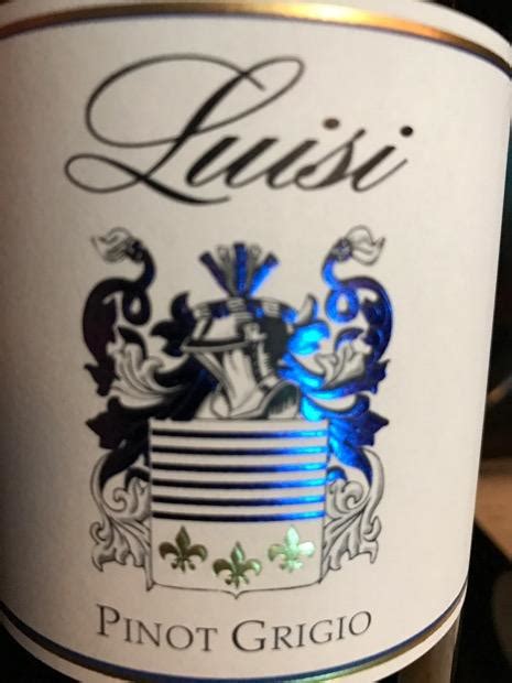 Luisi Pinot Grigio Ramato Venezia Giulia Igt Italy Friuli