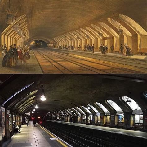 The Worlds Oldest Undeground Station Baker Street England 157 Years