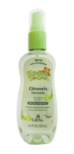 Pz Loci N Antimosquitos Ricitos De Oro Citronela Spray Env O Gratis