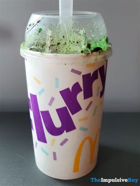 Review Mcdonald S Oreo Shamrock Mcflurry The Impulsive Buy