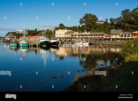 Strahan, Tasmania, Australia Stock Photo - Alamy